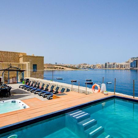Valletta Waterfront Villa With Pool And Jacuzzi Buitenkant foto