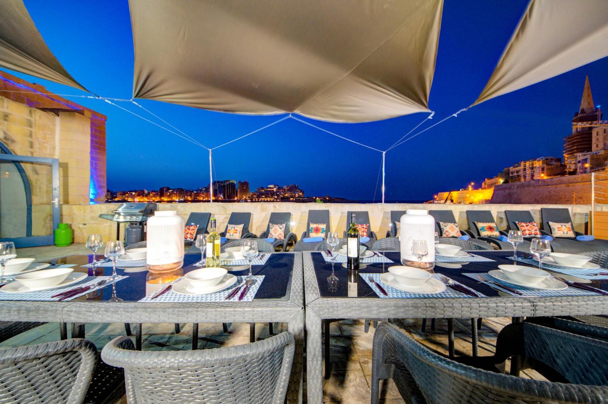 Valletta Waterfront Villa With Pool And Jacuzzi Buitenkant foto