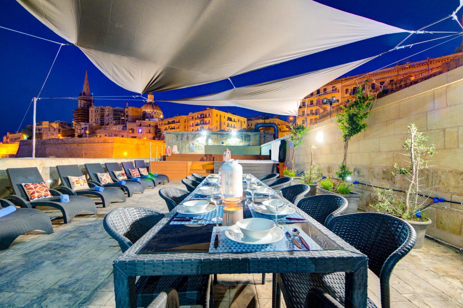Valletta Waterfront Villa With Pool And Jacuzzi Buitenkant foto