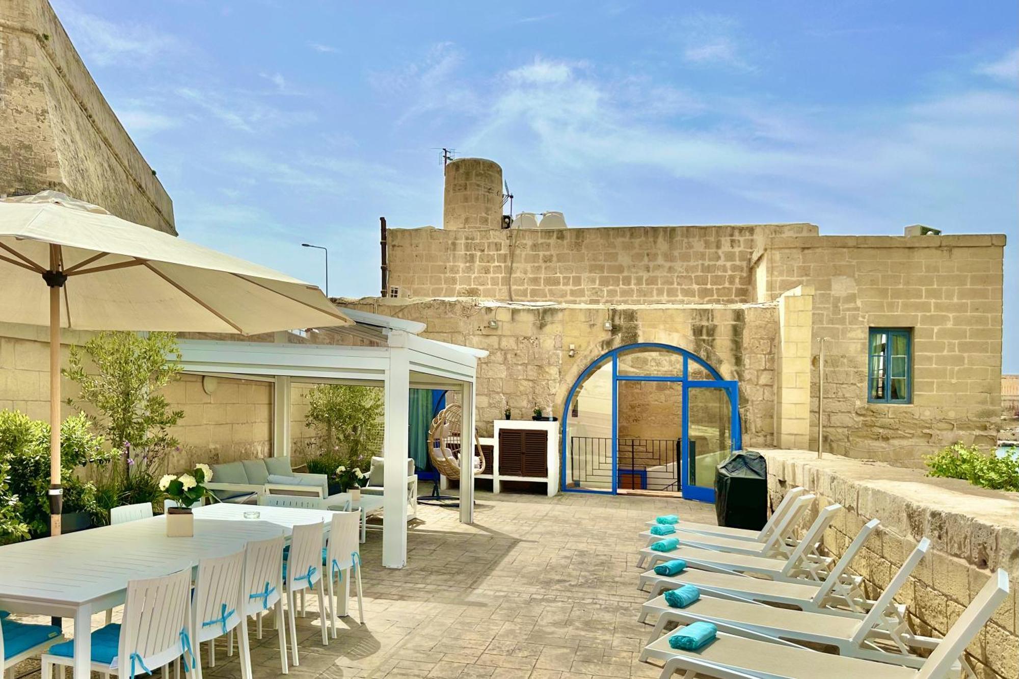 Valletta Waterfront Villa With Pool And Jacuzzi Buitenkant foto