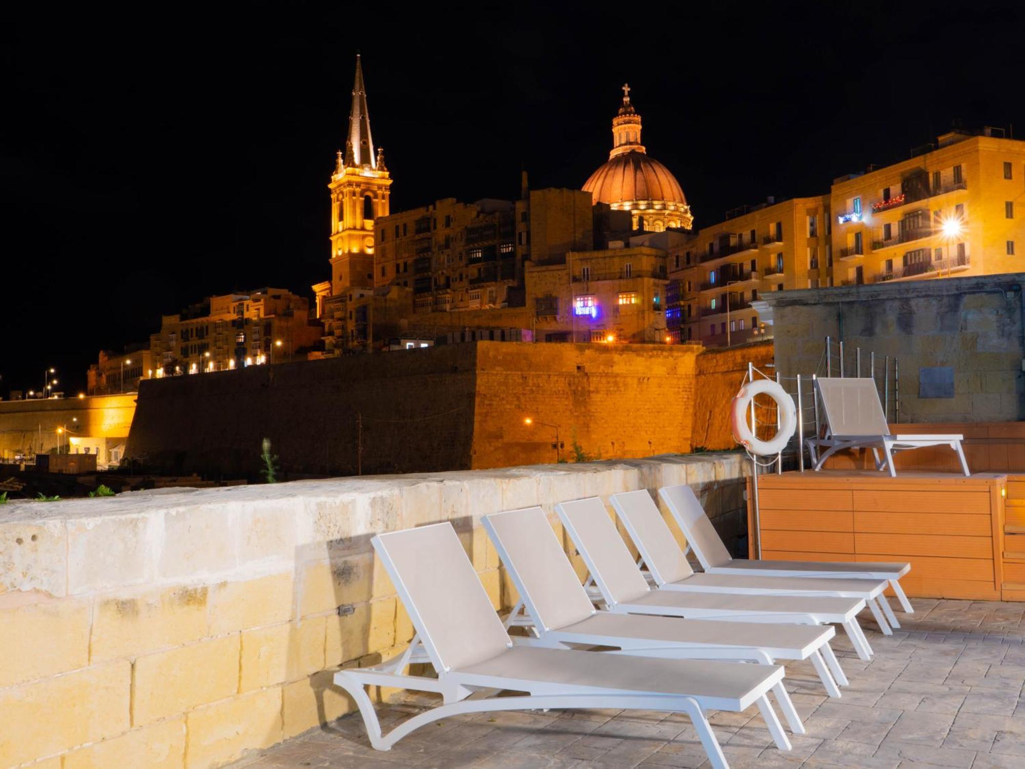 Valletta Waterfront Villa With Pool And Jacuzzi Buitenkant foto